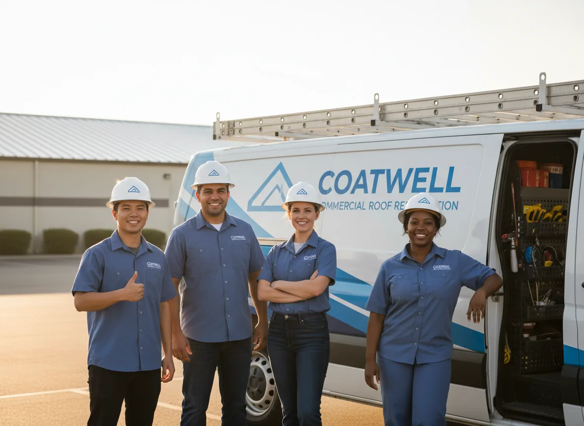 Commercial roof coating company in Boykin, AL